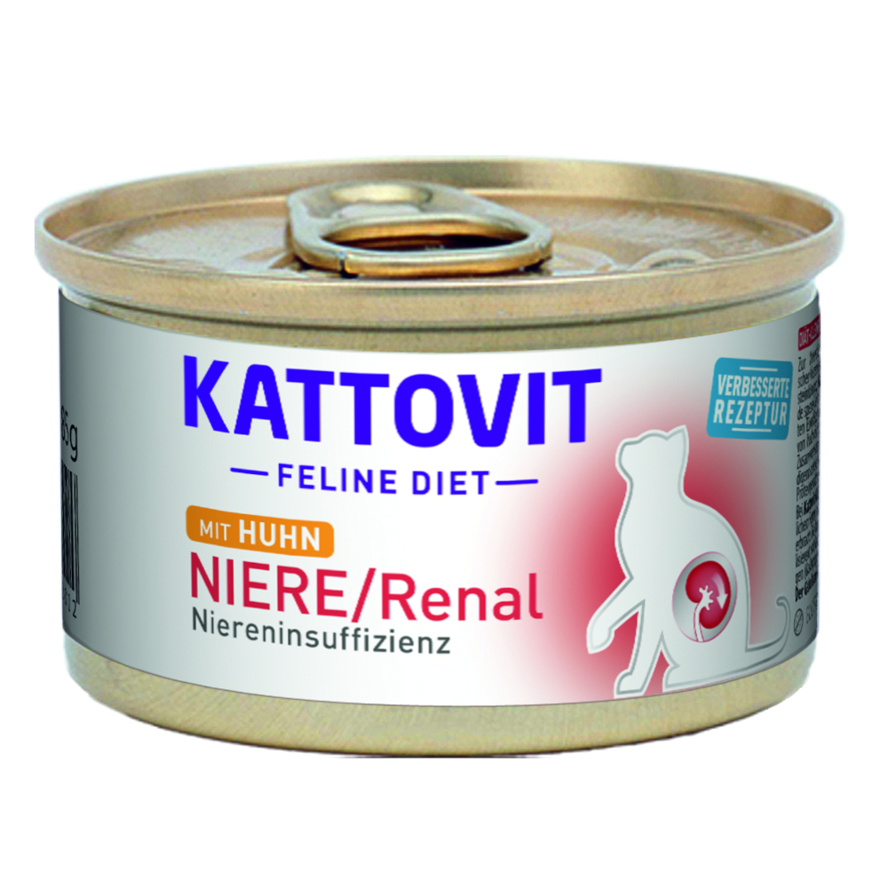 Kattovit Niere/Renal 12 x 85 g - kuřecí