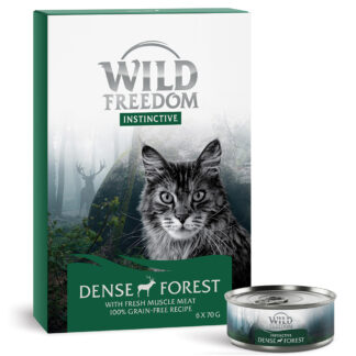 Výhodné balení Wild Freedom Adult 24 x 70 g - NOVINKA: Dense Forest - jelení