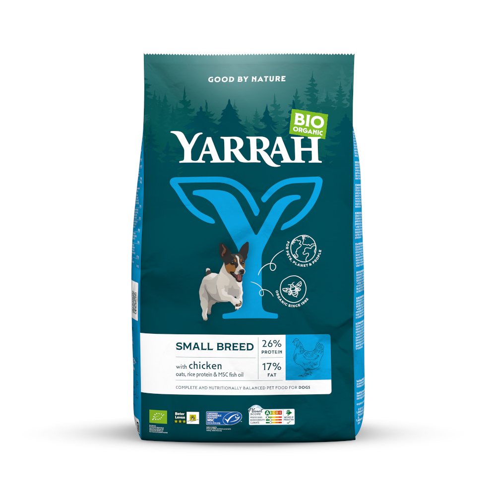 Yarrah Bio Small Breed bio kuřecí - 5 kg