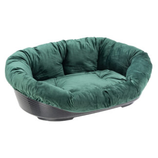 Ferplast Siesta Deluxe koš černý s potahem Sofa