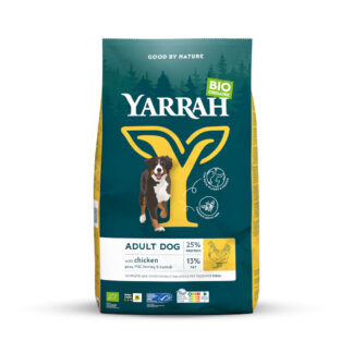Yarrah Bio Adult s bio kuřecím - výhodné balení: 2 x 2 kg