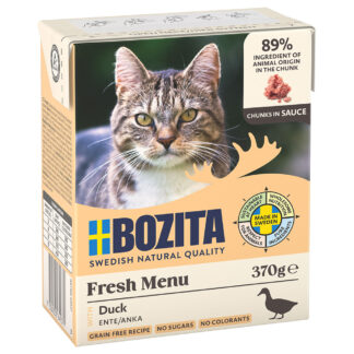 Bozita Tetra kousky v omáčce 24 x 370 g - kachní v omáčce