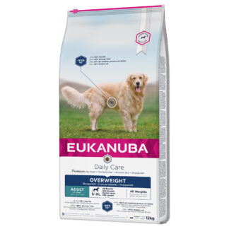 Eukanuba Daily Care Overweight & Sterilised - výhodné balení 2 x 12 kg