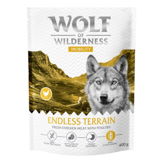Wolf of Wilderness "Explore The Endless Terrain" Mobility - bez obilovin - 400 g: nová receptura