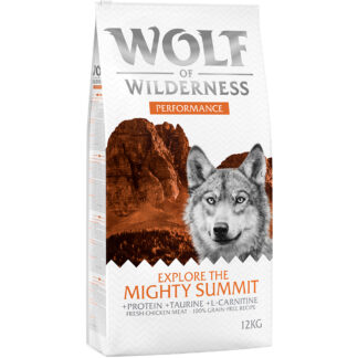 Výhodné balení Wolf of Wilderness "Explore" 2 x 12 kg - Explore The Mighty Summit - Performance