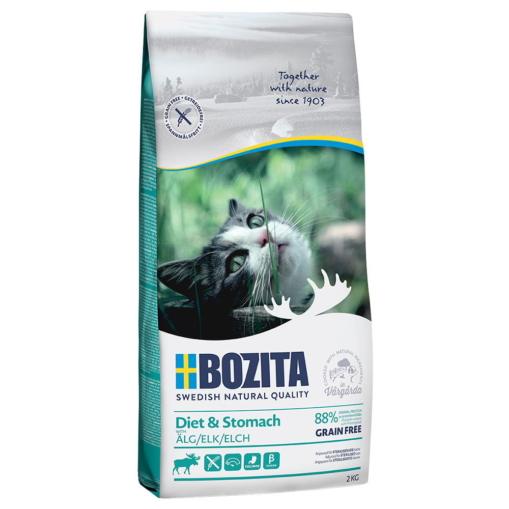 Bozita Grain Free Diet & Stomach s losem - 2 x 2 kg