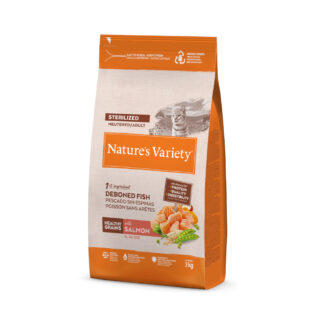 Nature's Variety Healthy Grains Sterilized losos - 3 kg