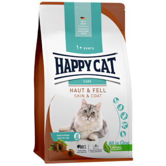 Happy Cat Care kůže a srst - výhodné balení: 2 x 4 kg