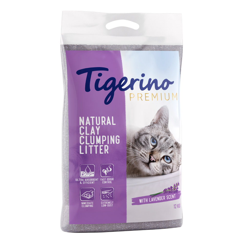 Tigerino Premium - s vůní levandule - 2 x 12 kg