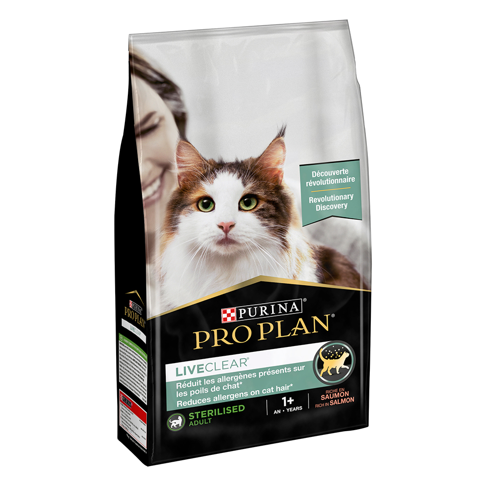 PURINA PRO PLAN LiveClear Sterilised Adult Salmon - Výhodné balení: 2 x 1