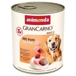 animonda GranCarno Original výhodná balení  24 ks (24 x 800 g) - krůtí