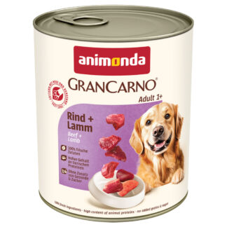 animonda GranCarno Original výhodná balení 24 ks (24 x 800 g) - hovězí a jehněčí