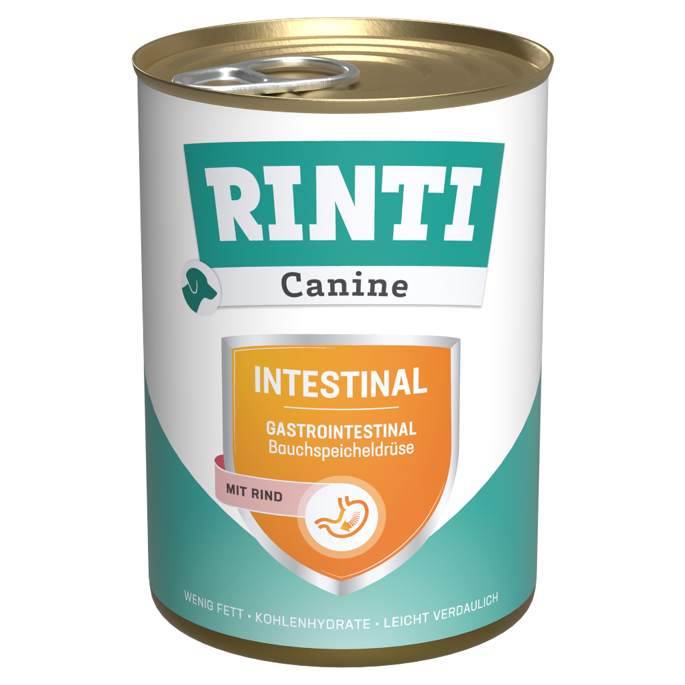 RINTI Canine Intestial hovězí 400 g - 24 x 400 g