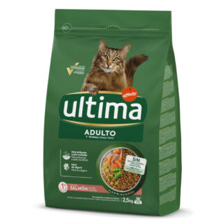 Ultima Cat Adult losos - výhodné balení: 2 x 2
