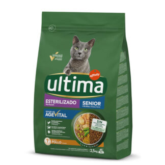 Ultima Cat Sterilized Senior kuře - výhodné balení: 2 x 2