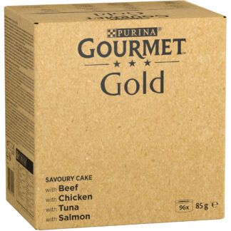 Gourmet Gold Raffiniertes Ragout Jumbo Pack 96 x 85 g Rafinované ragú I - hovězí