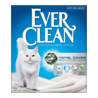 Ever Clean® Total Cover hrudkující kočkolit - bez parfémů - 2 x 10 l