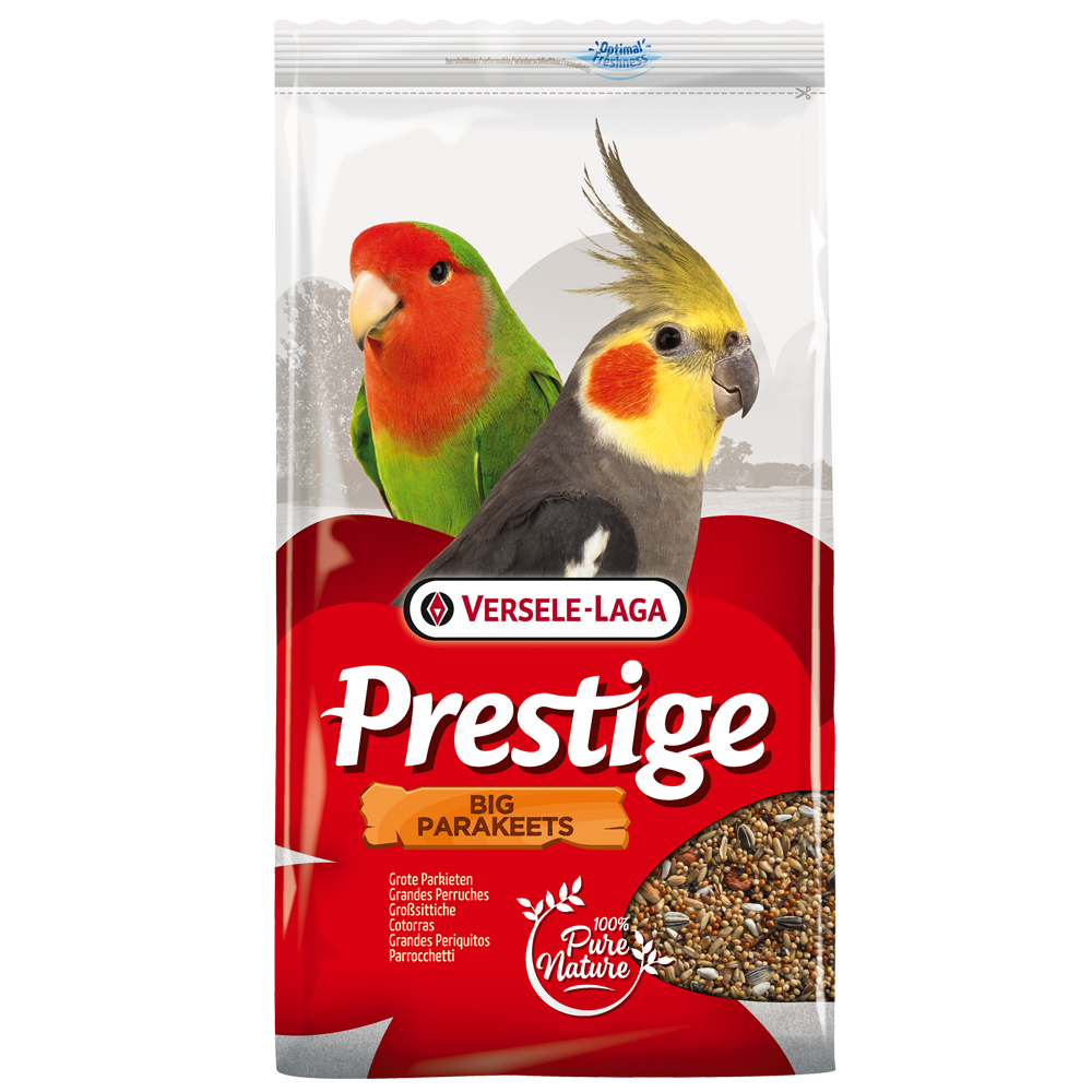 Versele-Laga Prestige Big Parakeet - výhodné balení 2 x 4 kg