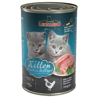 Výhodné balení Leonardo All Meat 24 x 400 g - kitten