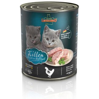 Výhodné balení Leonardo All Meat 24 x 800 g - kitten drůbeží