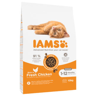 IAMS Advanced Nutrition Kitten Fresh Chicken - Výhodné balení  2 x 10 kg