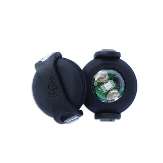 Curli luumi LED - 2 kusy - černé