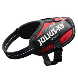 JULIUS-K9 IDC® Power postroj – červený - velikost 2XS: obvod hrudníku 33 - 45 cm