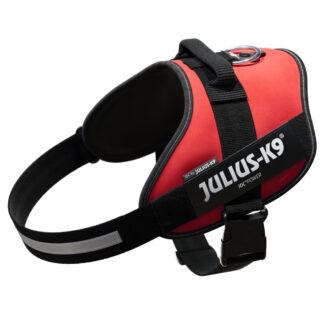 JULIUS-K9 IDC® Power postroj – červený - velikost 2XL: obvod hrudníku 82 - 115 cm
