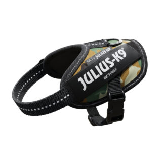 JULIUS-K9 IDC® Power postroj – maskáčový - Velikost  2XS: Obvod hrudníku 33 - 45 cm
