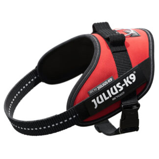 JULIUS-K9 IDC® Power postroj – červený - velikost S: obvod hrudníku 49 - 67 cm