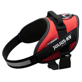 JULIUS-K9 IDC® Power postroj – červený - velikost M: obvod hrudníku 58 - 76 cm