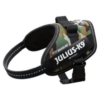 JULIUS-K9 IDC® Power postroj – maskáčový - Velikost XS: Obvod hrudníku 40 - 53 cm