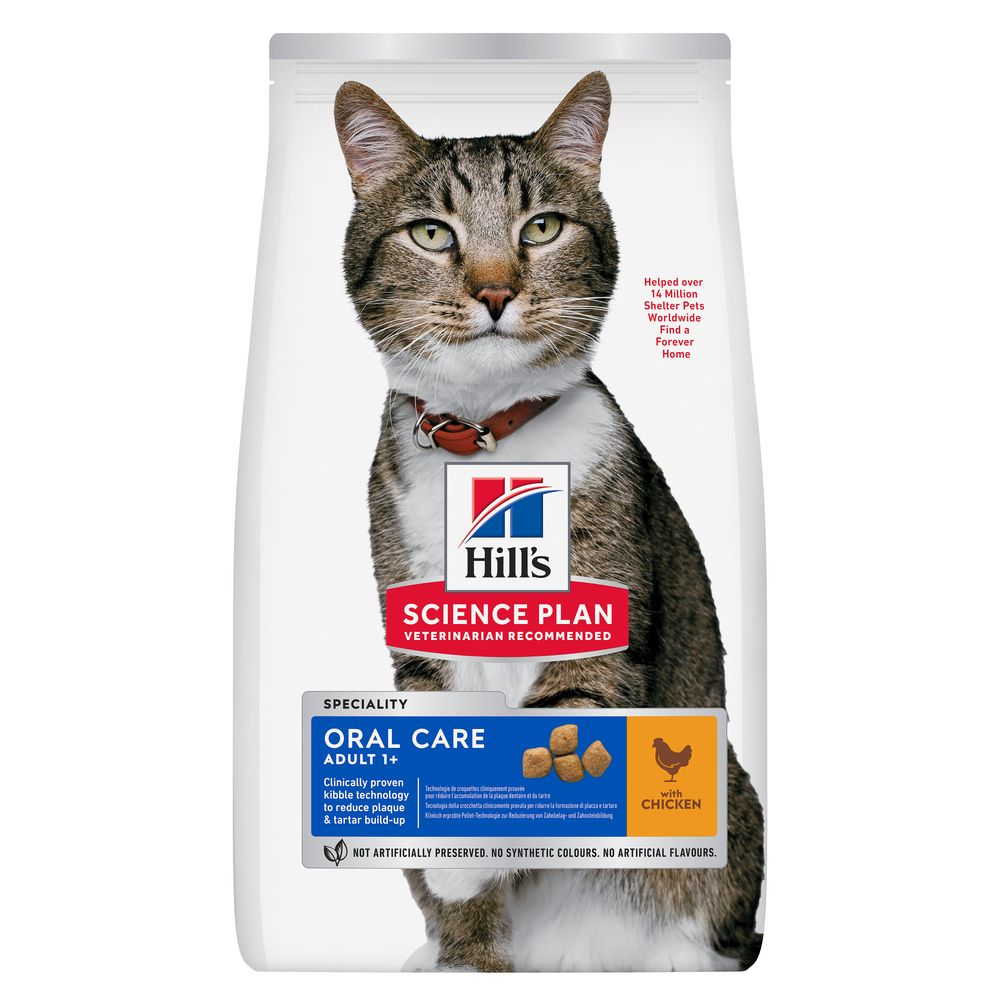 Hill's Science Plan Oral Care Adult 1+ Chicken - 7 kg