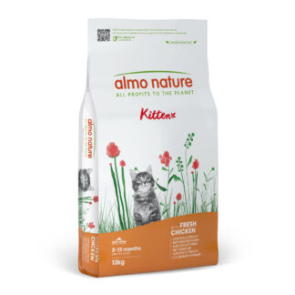 Almo Nature Cat Functional Kitten Chicken & Rice - Výhodné balení: 2 x 12 kg