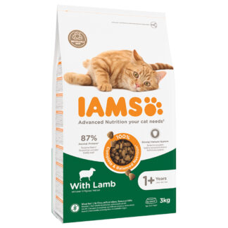 IAMS Advanced Nutrition Adult Cat s jehněčím - 2 x 3 kg