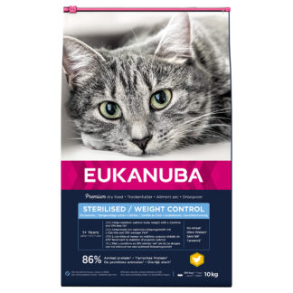 Eukanuba Sterilised/Weight Control Adult - Výhodné balení: 2 x 10 kg