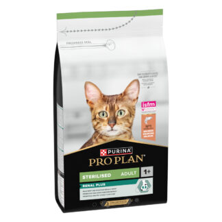 PURINA PRO PLAN Sterilised Adult Renal Plus losos - výhodné balení: 2 x 1