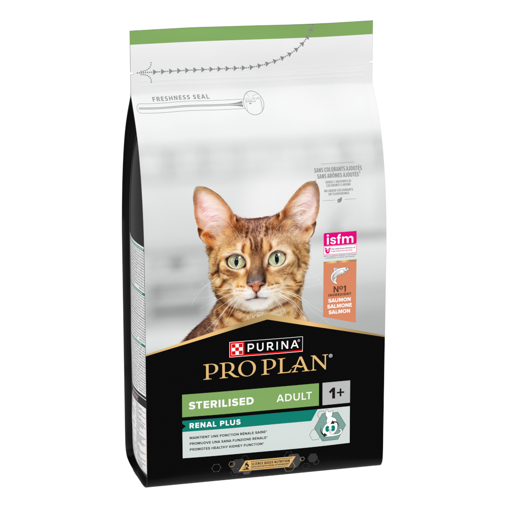 PURINA PRO PLAN Sterilised Adult Renal Plus losos - výhodné balení: 2 x 1