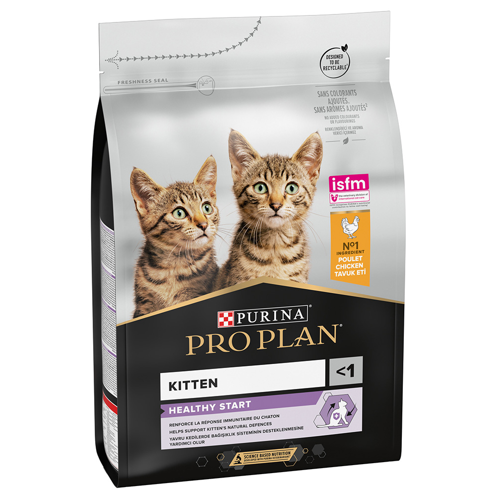 PURINA PRO PLAN Kitten Healthy Start kuřecí - Výhodné balení 2 x 3 kg