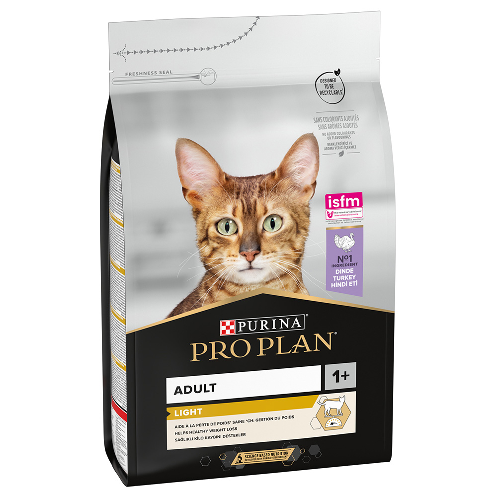 PURINA PRO PLAN Light Adult bohaté na krůtí - 3 kg