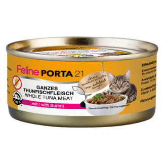 Feline Porta 21 12 x 156 g - Tuňák se surimi