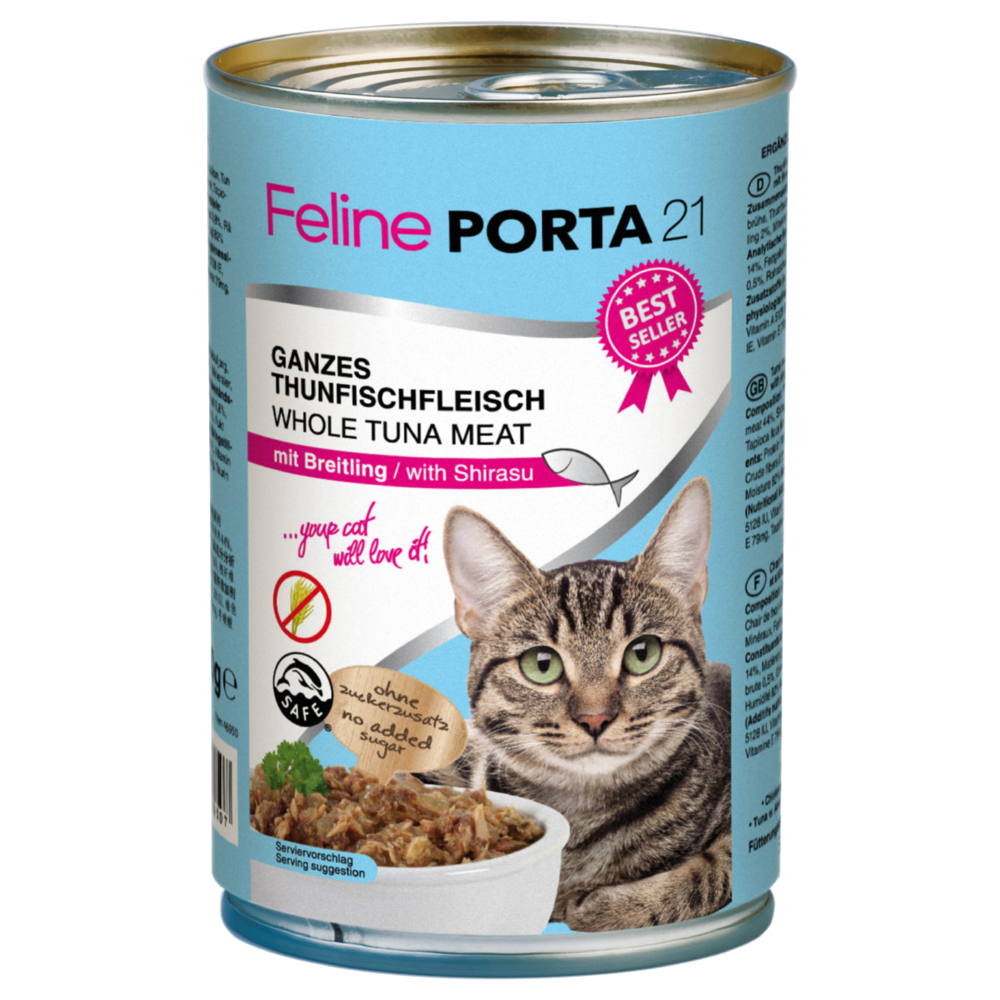 Feline Porta 21 12 x 400 g - tuňák se šprotem