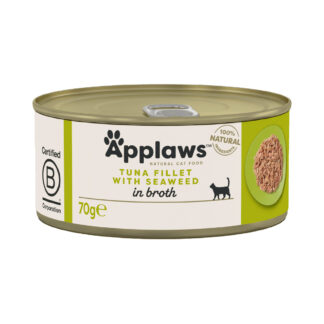 Applaws ve vývaru 24 ks (24 x 70 g) - Tuňák & mořské řasy