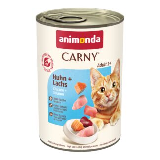 animonda Carny Adult 12 x 400 g - Kuřecí & losos