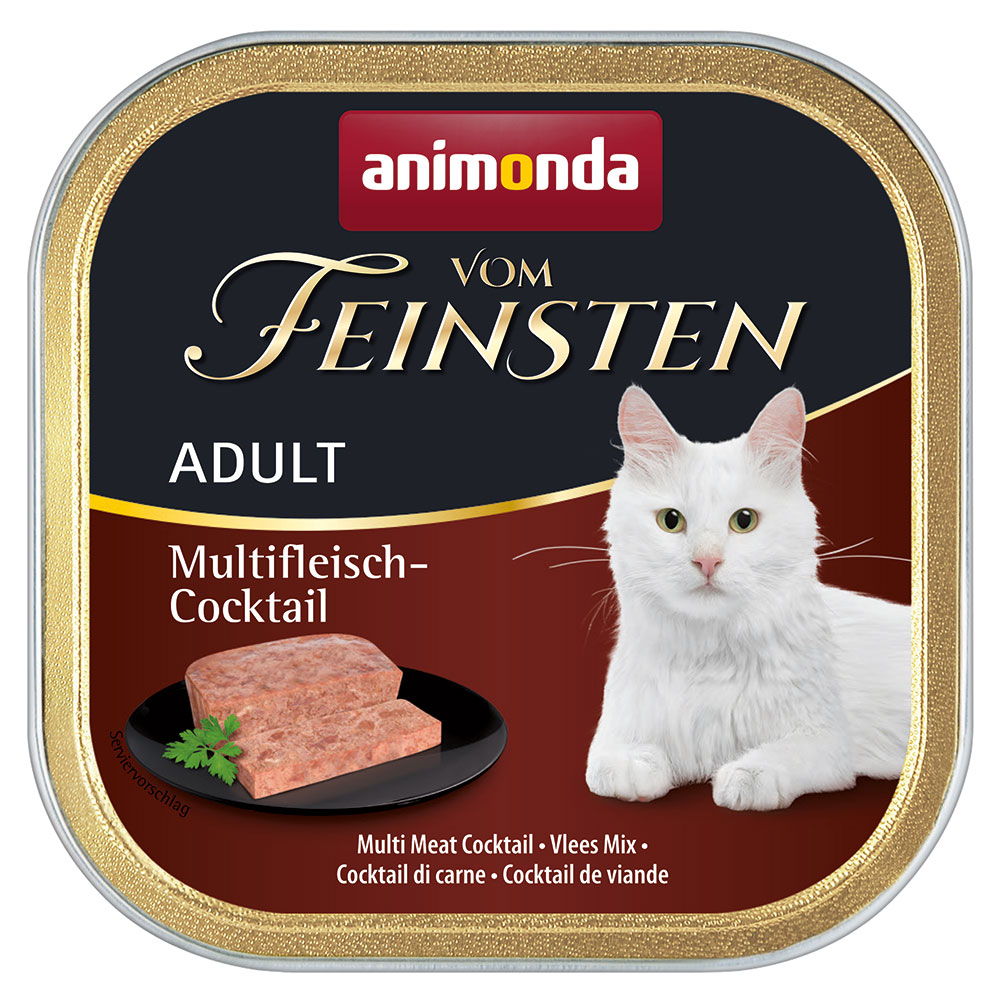 animonda Vom Feinsten Adult 32 x 100 g - masový koktejl