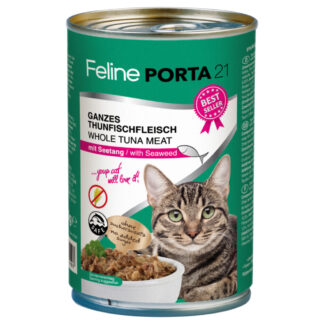 Feline Porta 21 12 x 400 g - tuňák s mořskými řasami