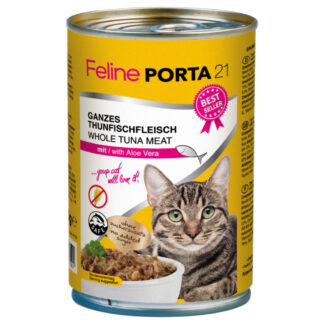 Feline Porta 21 12 x 400 g - tuňák s aloe