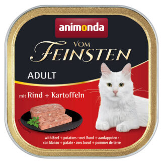 animonda Vom Feinsten Adult 32 x 100 g - hovězí a brambory