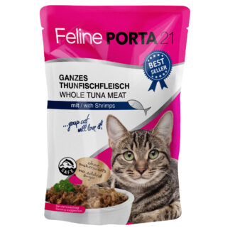 Feline Porta 21 kapsičky 24 x 100 g - Tuňák a krevety