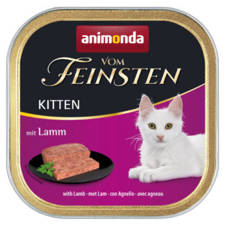 animonda vom Feinsten Kitten 6 x 6ks (36 x 100 g) - jehněčí